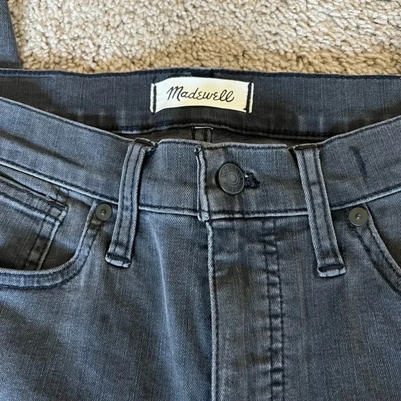 MADEWELL 9” Mid-Rise Skinny black‎ jeans size 28 NWOT - Picture 2 of 2